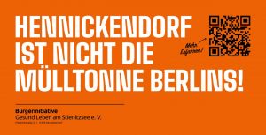 Hennickendorf ist nicht die Mülltone Berlins